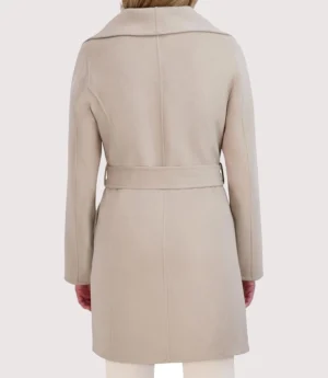 Palm Knit Wool Blend Peacoat