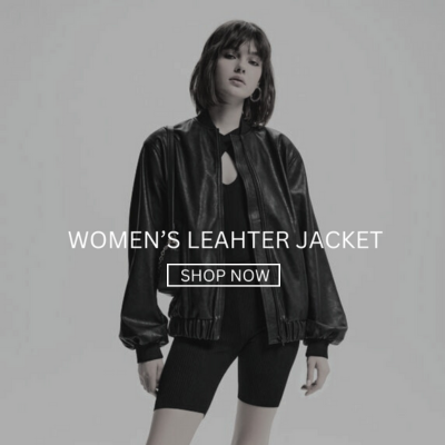 Shop Women’s Leather Jacket Collection